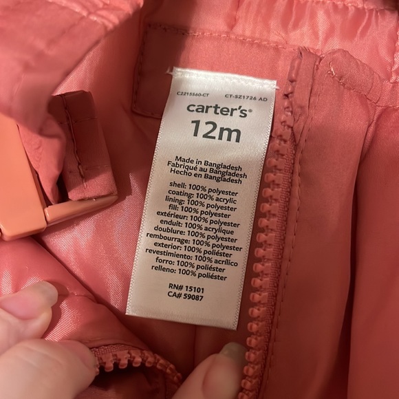 2 piece infant snowsuit - Picture 4 of 5